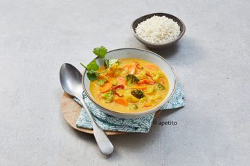 apetito Menüservice Currysuppe