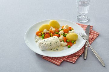 apetito Menüservice Fisch mit Mischgemüse